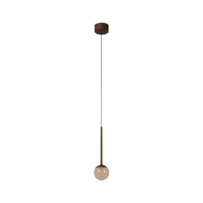 Lucide CALINA - Pendant light - Ø 9,9 cm - LED Dim. - CCT - 1x7W 2200K/3300K - With replaceable LED module - Coffee - Premium